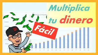 🔥🔥 Como DUPLICAR y MULTIPLICAR tu DINERO FÁCIL 2021💰💰 Aprende a usar el INTERES COMPUESTO 😍