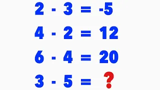 3 - 5 = ❓| Math Puzzle 31 | How to solve math puzzle | Math Puzzle Problem