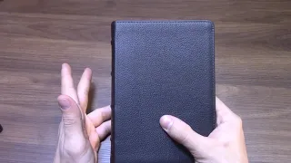 ESV Large Print Compact Bible in Buffalo Leather - Review