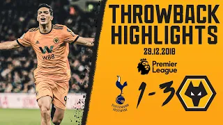 Boly, Jimenez, Costa produce unforgettable Wembley win! | Spurs 1-3 Wolves | Throwback highlights