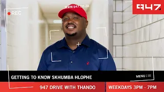 Skhumba on his radio career: The change has been amazing to Thando Thabethe