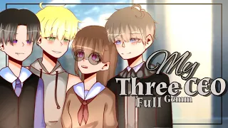 •🥀My three CEO 🥀•||Full GCM||Gacha club movie||By: Gachajane55