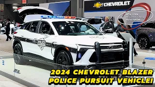 2024 Chevrolet Blazer EV Police Pursuit Vehicle at the NY Auto Show #chevy #blazer #auto #policecar