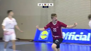 Valdis Kalnins debut in Latvian national team at age 15