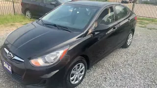 2013 HYUNDAI ACCENT GL (FOR SALE) AUTOMATIC LOADED 156,KM