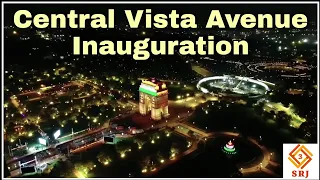 Night View of Subhash Chandra Bose Statue Inauguration by PM Modi at Kartavya Path Central Vista