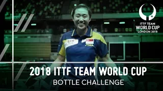 2018 ITTF Team World Cup | Bottle Challenge