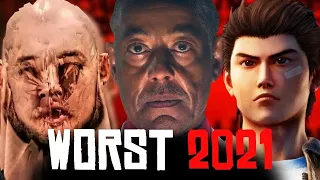 Top 5 2021 - 2019 أسوأ ألعاب