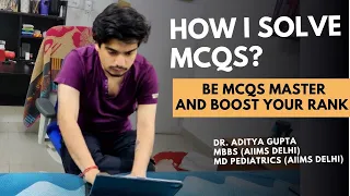 HOW I SOLVE MCQs - MCQ solving tips/tricks (NEET) and how to improve your skill!