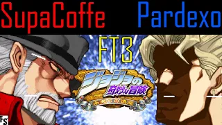 JJBA: Heritage for the Future - SupaCoffe [Old Joseph] vs Pardexo [Shadow DIO] (Fightcade FT3)