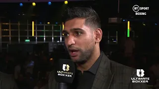 Amir Khan explains why it's worse to be hit with a body shot than on the chin
