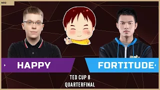 WC3 - TeD Cup 8 - Quarterfinal: [UD] Happy vs. Fortitude [HU]