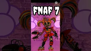 ЭВОЛЮЦИЯ БЕЙБИ ФНАФ 5-9 | ФНАФ | БЕЙБИ #fnaf #shorts #фнаф #эволюция #short #tiktok