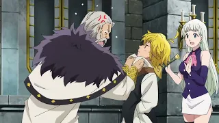 Meliodas engana o rei Bartra | Dublado | Nanatsu no Taizai