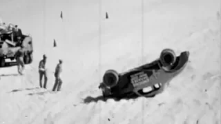 1952 Preston Niblett flip @ Daytona Beach (aftermath)