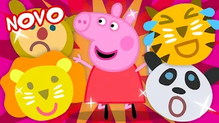 Peppa Pig Português Brasil | Atuando com Emojis | NOVO Contos da Peppa Pig