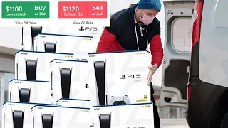 ARE PS5 SCALPERS RAISING THE PRICE EVEN MORE? PLAYSTATION 5 RESTOCK / RESTOCKING - PROFIT LEAKS XBOX