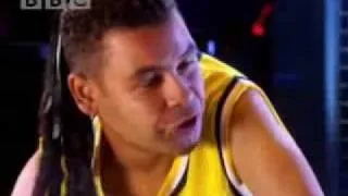 Basketball, guards vs cons - Red Dwarf - BBC comedy