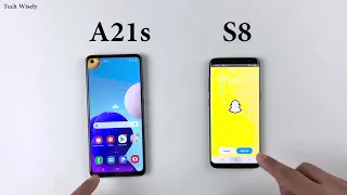 SAMSUNG A21s vs S8 | Gaming Speed Test720P HD