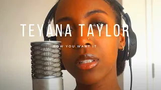 AASH MUSIC COVER | How You Want It by Teyana Taylor and King Combs