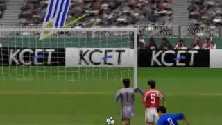 ISS Pro Evolution - Own Goal (Italy vs Uruguay - World Cup Mode)