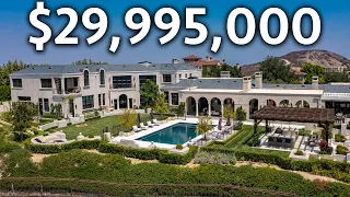 Inside an NFL Superstar's $29,995,000 Calabasas Mega Mansion With Breathtaking Views