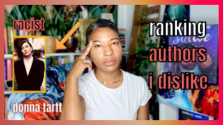 ❌ top 12 AUTHORS I'd NEVER read  ❌ racist, problematic authors & ones that don't appeal to me [CC]