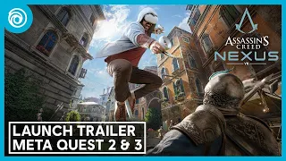 Assassin's Creed Nexus VR: Tráiler de lanzamiento | Meta Quest 2 & Meta Quest 3