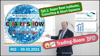 Börsen Aktuell CHART SHOW #02 - Teil 1: Trading Boom & GameStop
