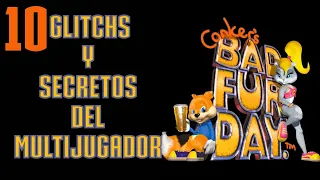 10 Glitchs y Secretos del Multijugador - Conker´s Bad Fur Day