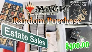 $400 Estate Sale MTG Collection | Part 1 of 4