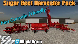 Sugar Beet Harvester Pack. / FS22 mod for all platforms