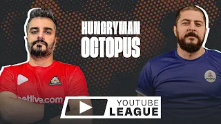 Youtube League - 1/2 ფინალი - @Octopusi vs @hungrymantv