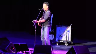 Bruce Springsteen - Growin' Up - Stand Up For Heroes MSG 11-5-2014