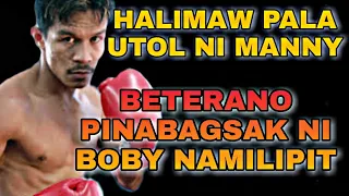 DATING HALIMAW na CHAMPION DINUROG ni BOBY PACQUIAO | BETERANONG KANO HINDI UMUBRA SA PINOY