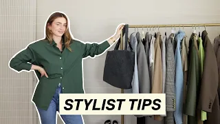 Using Stylist Tips to plan outfits for the week