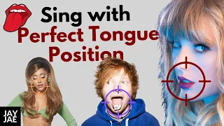 How to Sing with Perfect Tongue Position (Grammy Award Singers use this!)