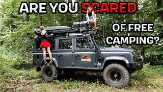 AFRAID OF FREE CAMPING IN REMOTE PLACES ? Safety and Security when Overlanding (Solo Camping Fears)