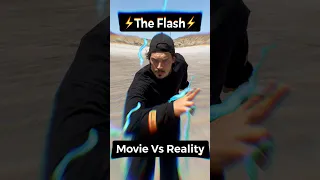 Flash Running in Real Life⚡️ #theflash #flash #running #cosplay #comedy #speedforce #funnyvideo