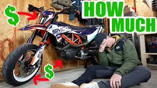 How much does my KTM 690 SMC R Cost?