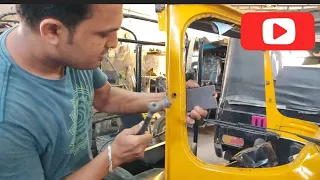 Bajaj Autorickshaw accident Reappearing video