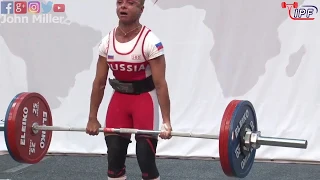 Olga Golubeva - 3rd Place 410kg Total - 52kg Class 2019 Womens IPF Classic Worlds