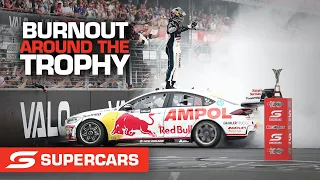 SVG's mega championship clinching burnout - VALO Adelaide 500 | Supercars 2022