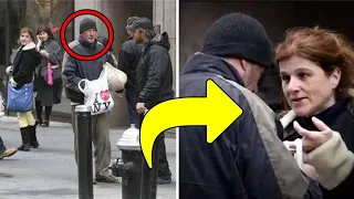 Mom Offers Homeless Man Leftover Pizza And Then He Reveals His True Identity