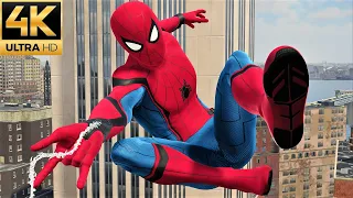 Spider-Man Remastered PC - Stark Suit Free Roam Gameplay (4K 60FPS)