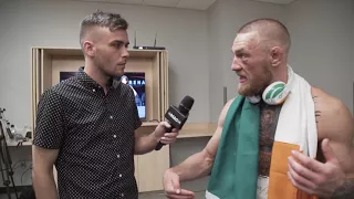 Exclusive Conor McGregor Interview after Floyd Mayweather fight