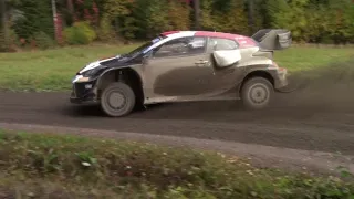 Kalle Rovanperä autumn test in Finland with Toyota GR Yaris rally 1