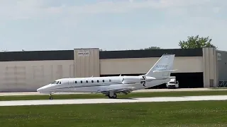 Chicago Executive Airport Airplane Landing And Takeoff