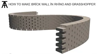 How to make brick wall in Rhino Grasshopper