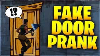*FUNNY* FAKE DOOR PRANK Fortnite Funny Fails and WTF Moments! #16